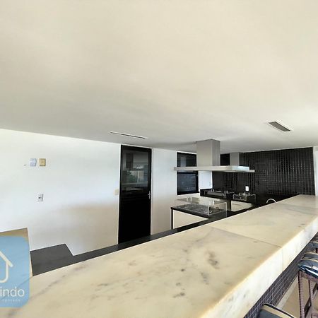 Apartamento Completo Com Vista Mar E Pe Na Areia Salvador Luaran gambar