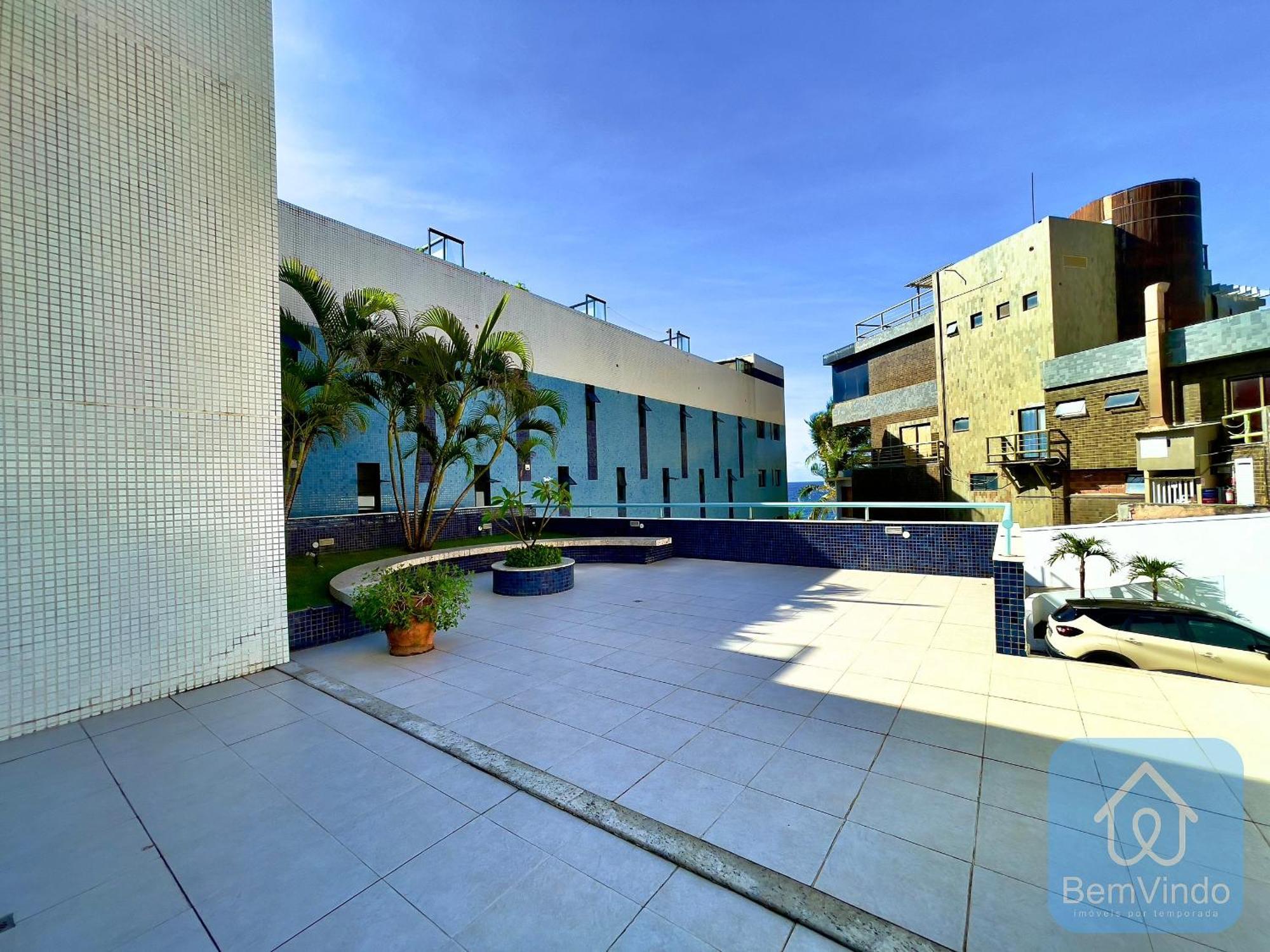 Apartamento Completo Com Vista Mar E Pe Na Areia Salvador Luaran gambar