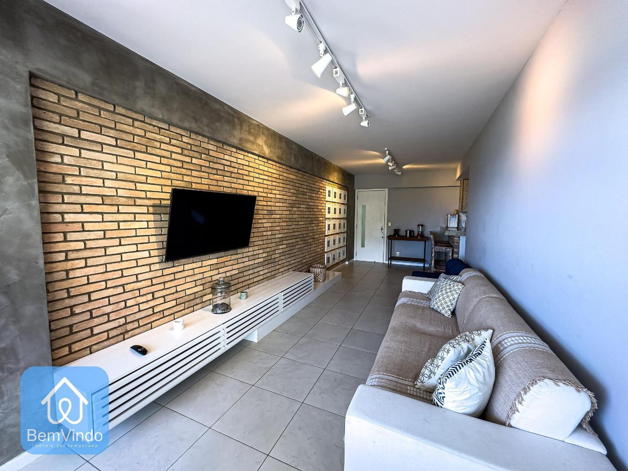 Apartamento Completo Com Vista Mar E Pe Na Areia Salvador Luaran gambar