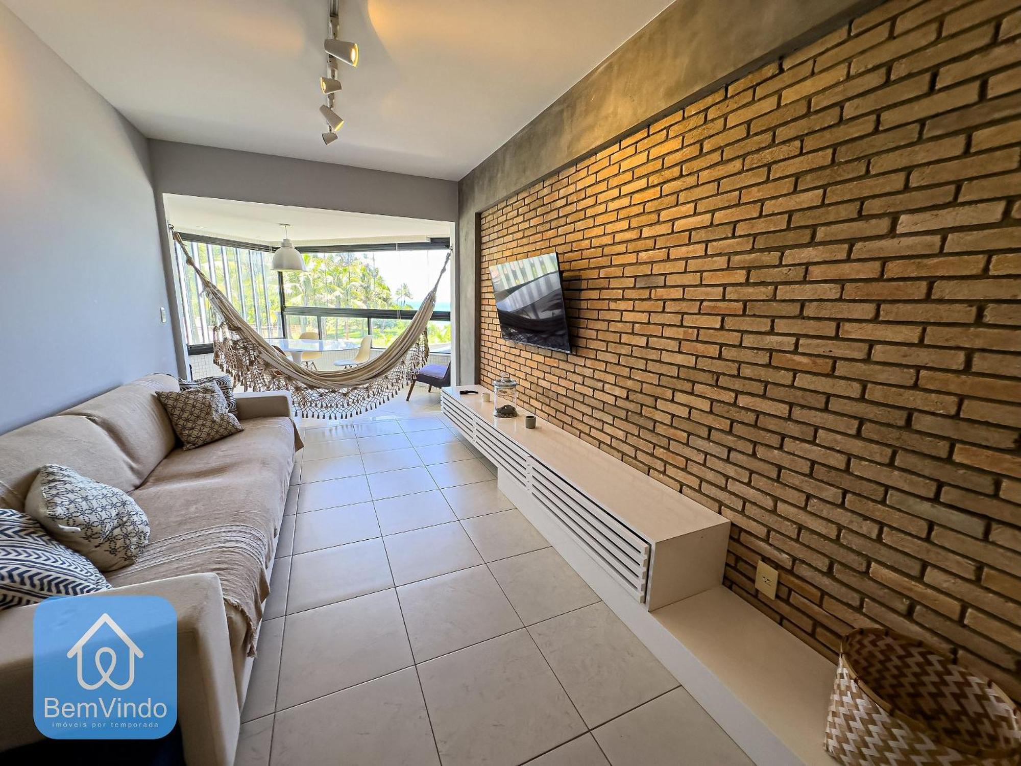 Apartamento Completo Com Vista Mar E Pe Na Areia Salvador Luaran gambar