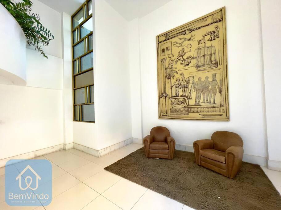 Apartamento Completo Com Vista Mar E Pe Na Areia Salvador Luaran gambar